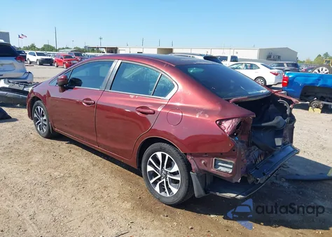 2014 Honda Civic Ex z USA, uszkodzony, nr VIN 19XFB2F81EE000200